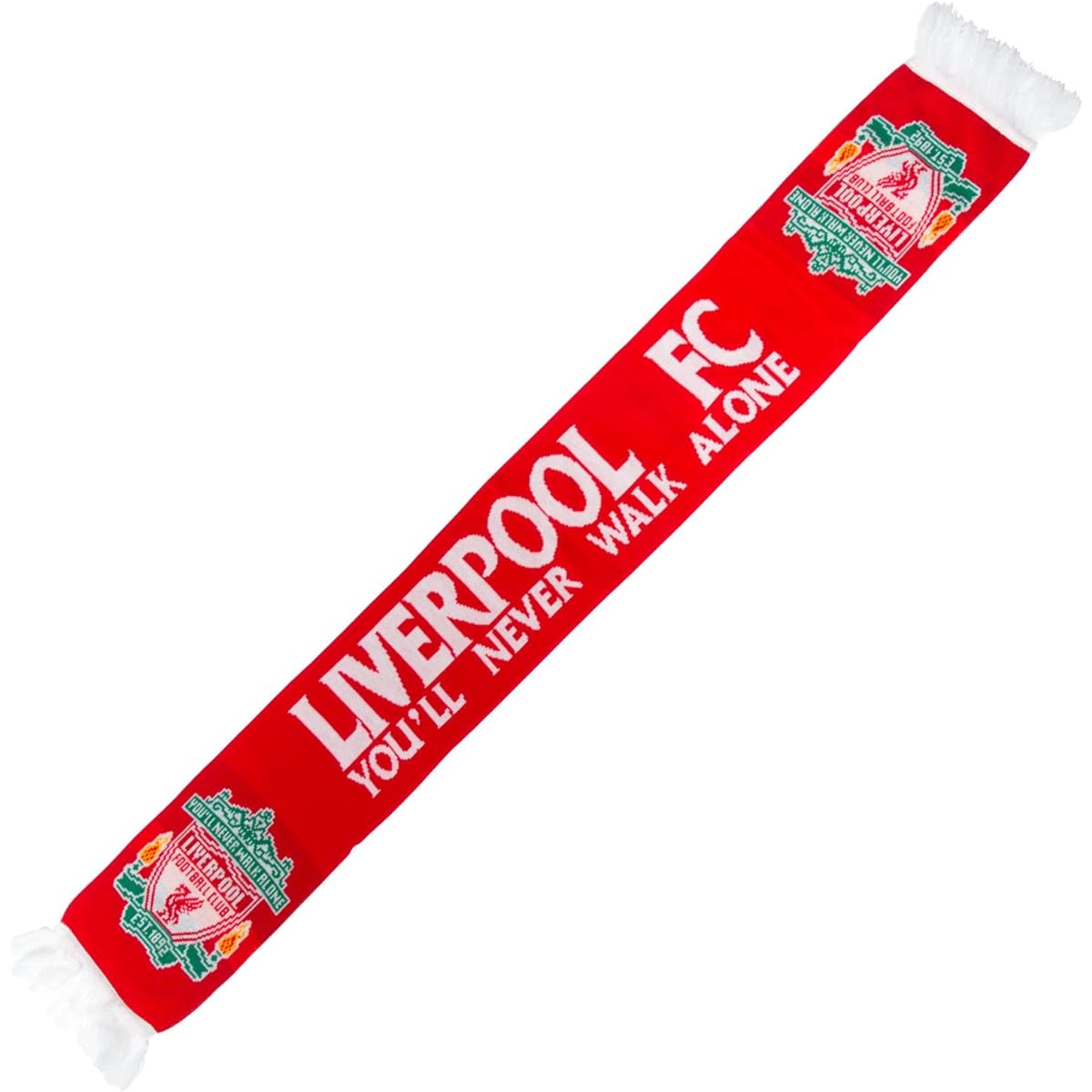 Liverpool FC Official LFC Red Crest Scarf