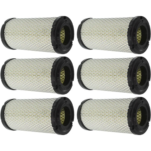 marddpair 4163715 4164152 6673752 6673752 6 Pack Air Filter Replacement for Kubota BX Series D662 D722 D782 D902 RTV500 RTV900
