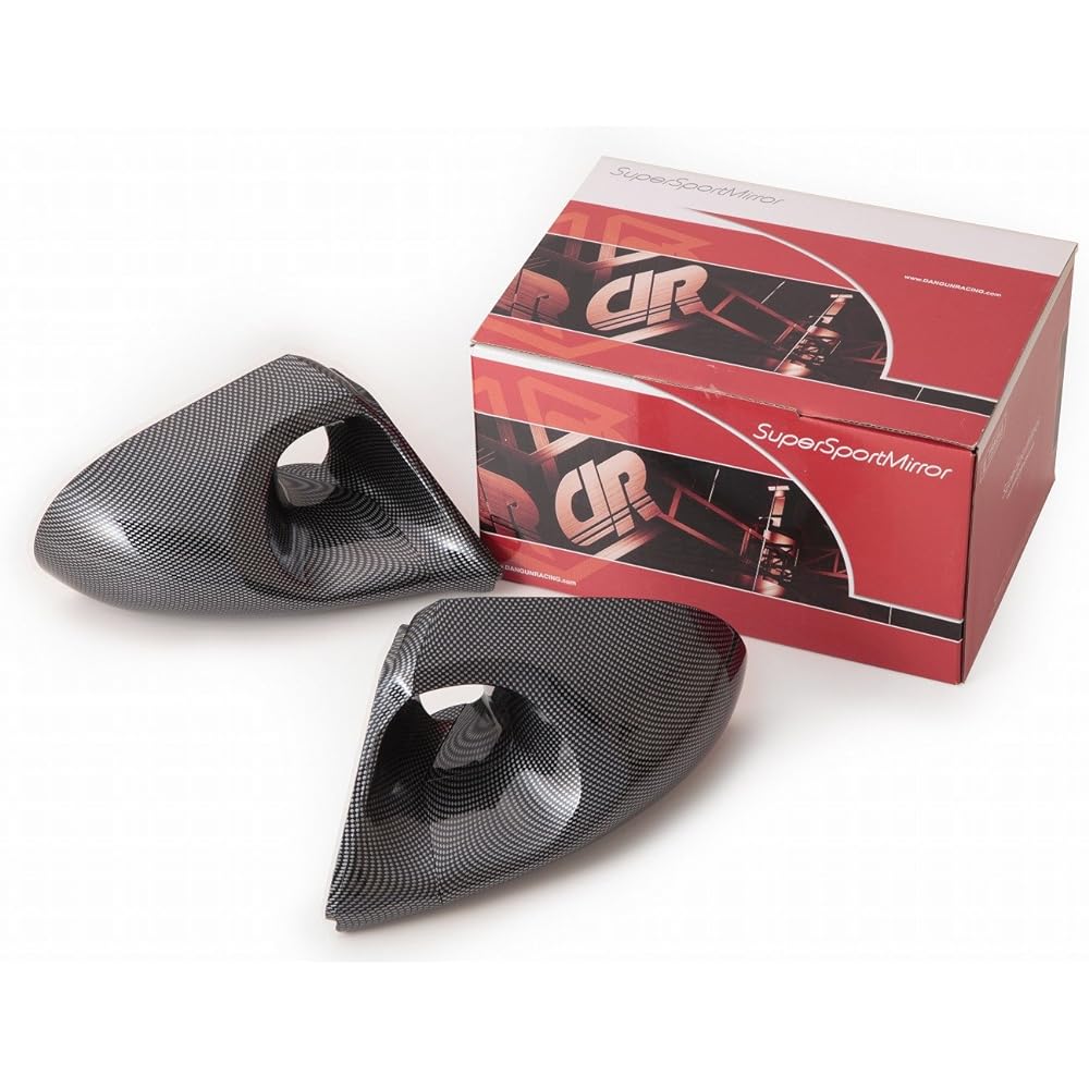 Side Mirror Honda Civic EK Series/EJ7 4 Door [1995~2000] JTC2 Mirror Carbon Look Mirror Surface Manual Adjustment Right Handle SBMJT2CBMHR-1104