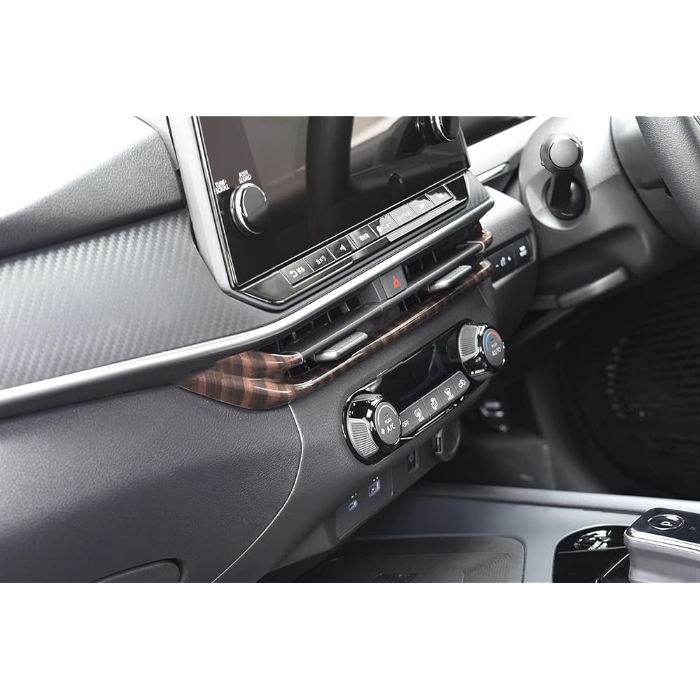 SecondStage SHN0212BCW Nissan Note E13 Aura FE13 e-POWER Center Duct Panel, Ebony Style