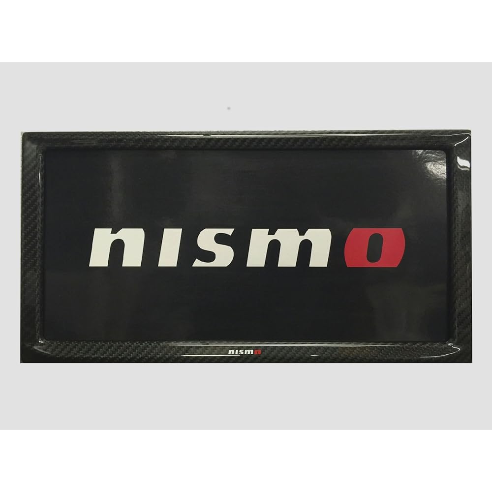 nismo Nismo carbon license plate trim front 1 piece