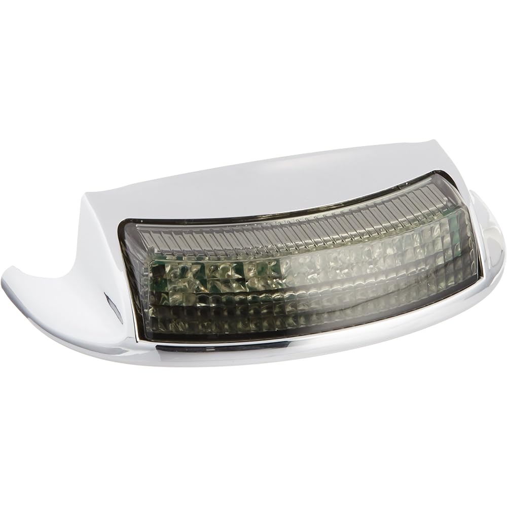 Custom Dynamics Gen-FT-TOUR-S Fender Chip Light (Chrome Liaria with Smoke Lens)