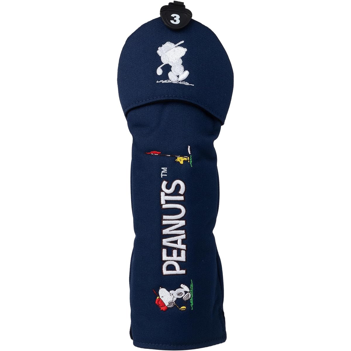 Uplark Peanut Navy Blue Head Cover for Fairway Wood H-459