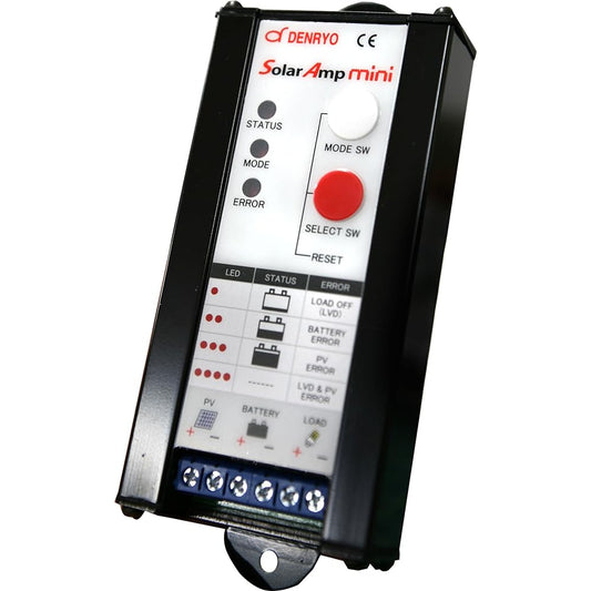 Denryo Solar Battery Charge/Discharge Controller Solar Amp mini SA-MN05-8 with timer