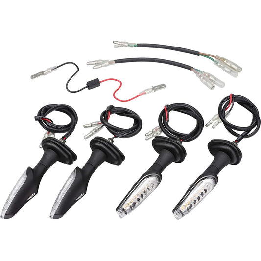 Kijima Motorcycle Bike Parts Turn Signal TR Sequential Turn Signal SET LED YZF-R25/MT-25 YAMAHA 219-5192