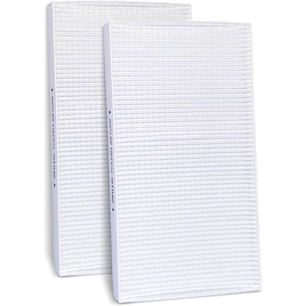 Cabiner Air filter International Durastal Workstar Workstar Lonestar Paystar Track (2506656C1 PA4985 P614221 AF26430 WIX 24316 PA10184 2506656C2) OIFILL IO FCA23003 2 packs.