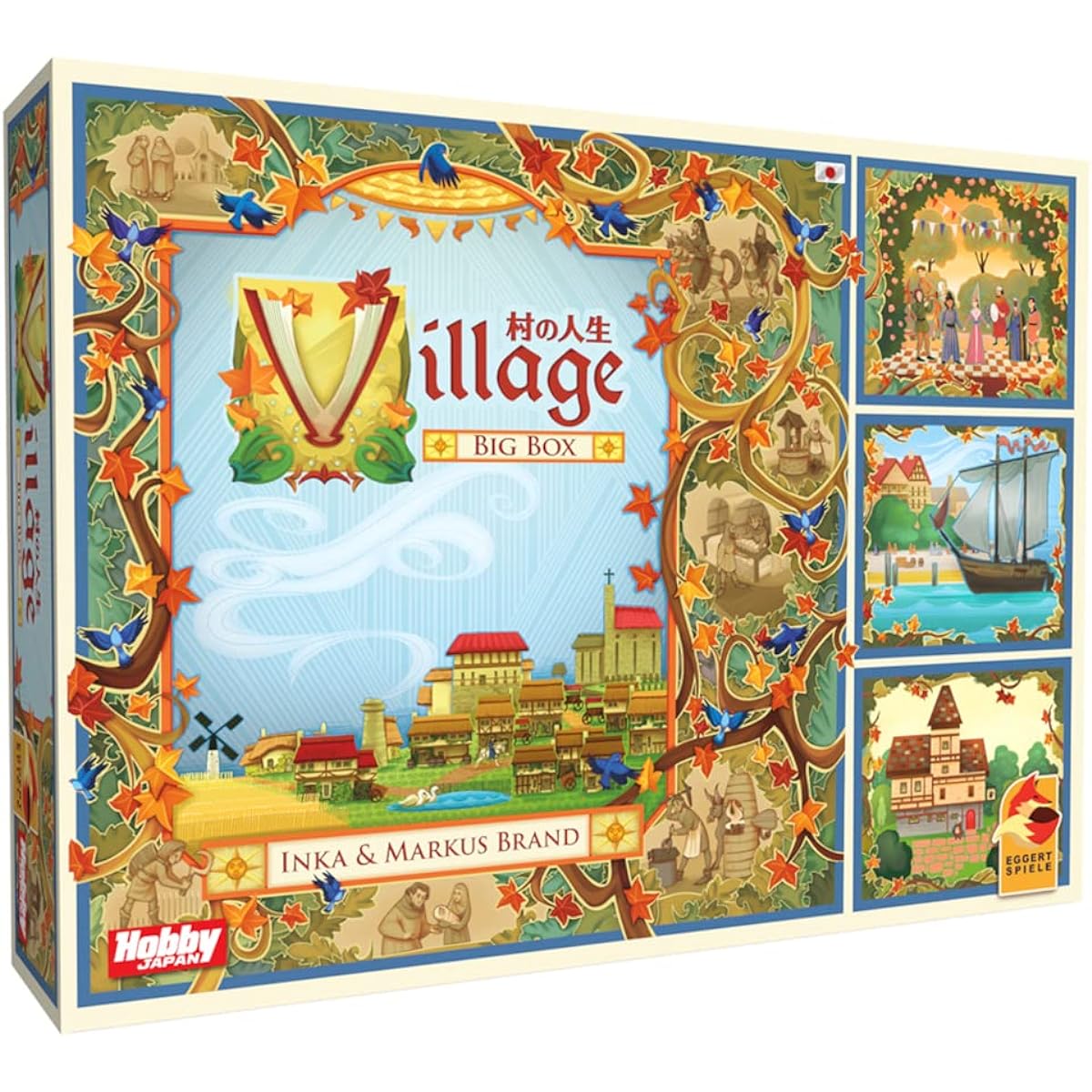 Board game Village Life: BIG BOX Japanese version