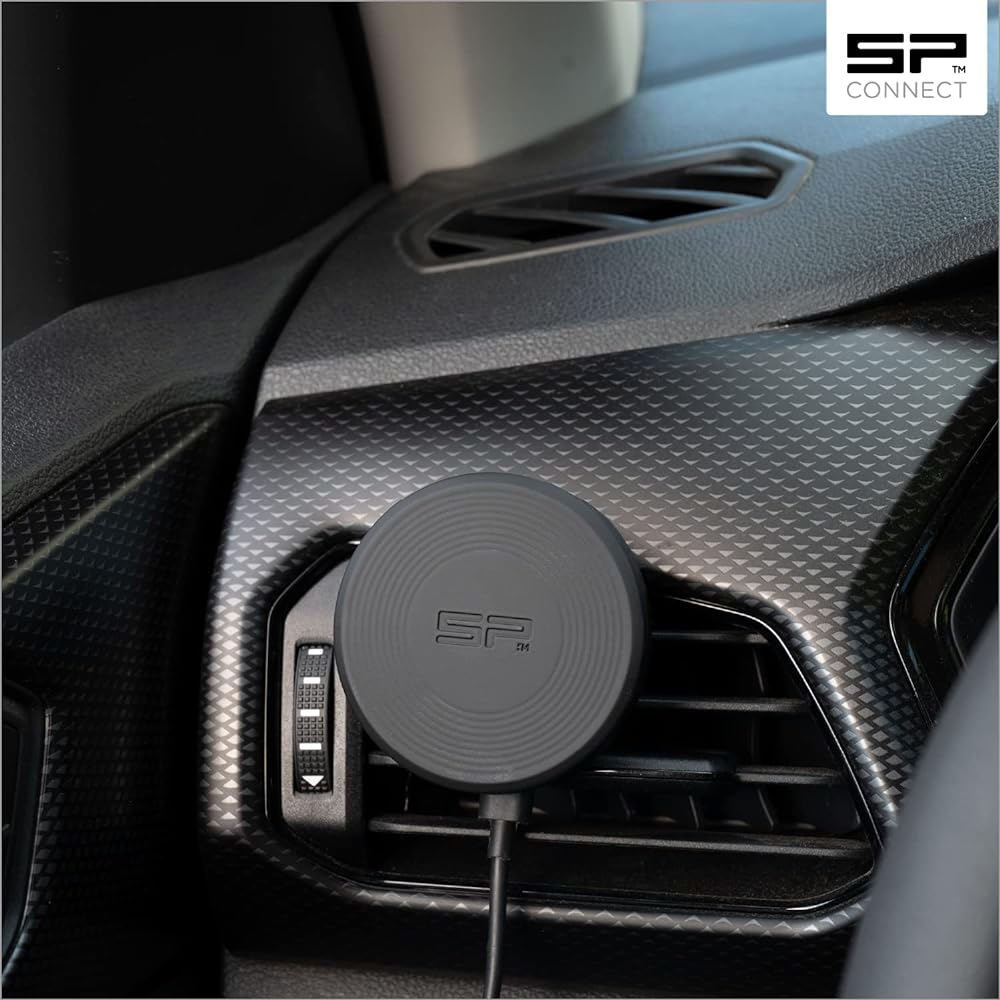SP Connect Daytona Car Smartphone Holder + Wireless Charger 15W Air Conditioner Outlet Charging Vent Mount (SPC+) 34230