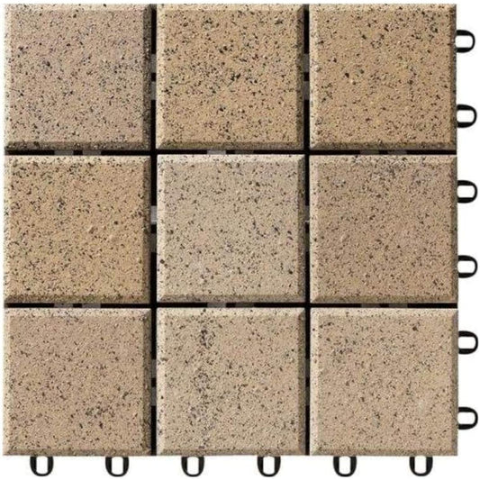 TOTO Outdoor Joint Tile Bersea MT Series 10 Piece Set Sesame Camel AP10MT02UFJ (MT0210) Sprinkling Water + Water Retention Function Type