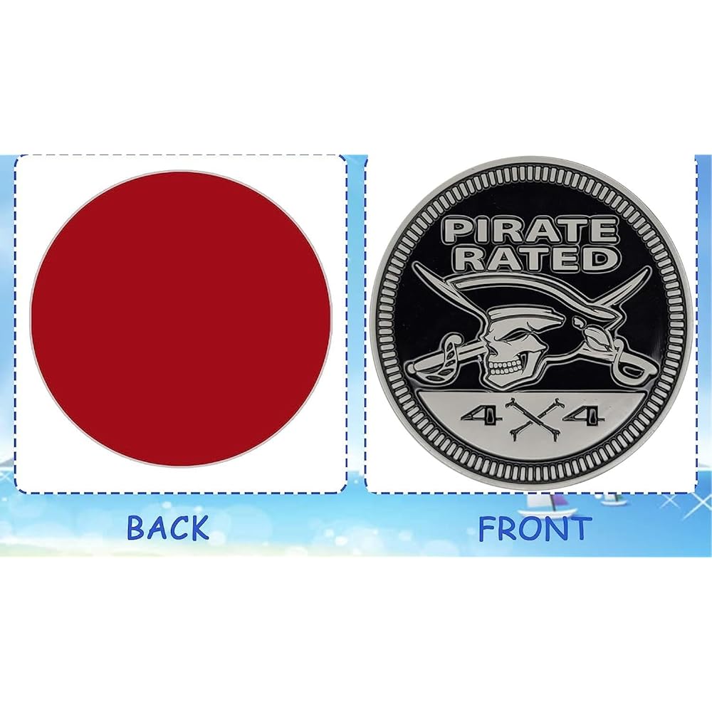 4 x 4 Metal Auto Badge 3D Metal Emblem Round Emblem Decard Car Badge Decal Sticker Sticker Sticker Car Track (pirate rating)