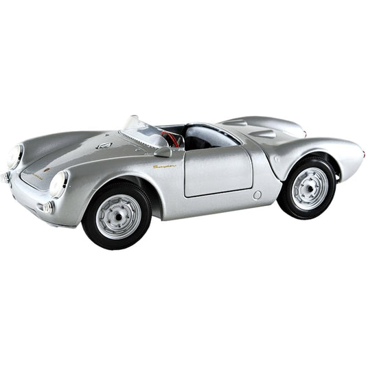 Maisto 1:18SE Porsche 550A Spider Silver