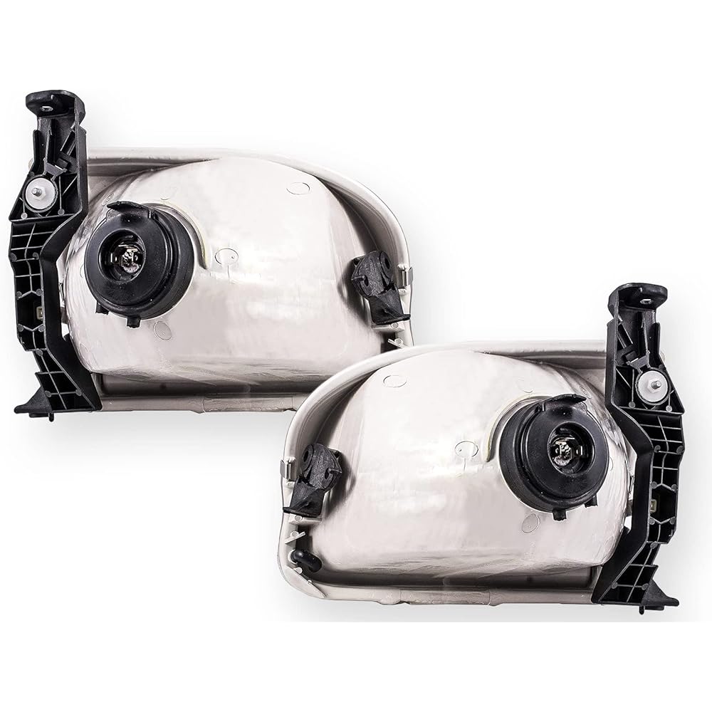 2001-2004 Toyota Sequoia & 2004 Tandra Pickup Truck (SR5 Crew/Double/Extended Cab 4 Door Model) Headlight Head Lamp Head Light Light Set Right Sales and Left Driver seat side (2001 01 2002 02 2003 2004)