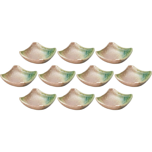 Set of 10 Minamihenoribe square 6.5 pots [13.5×13.5×4.5cm] | Square pots