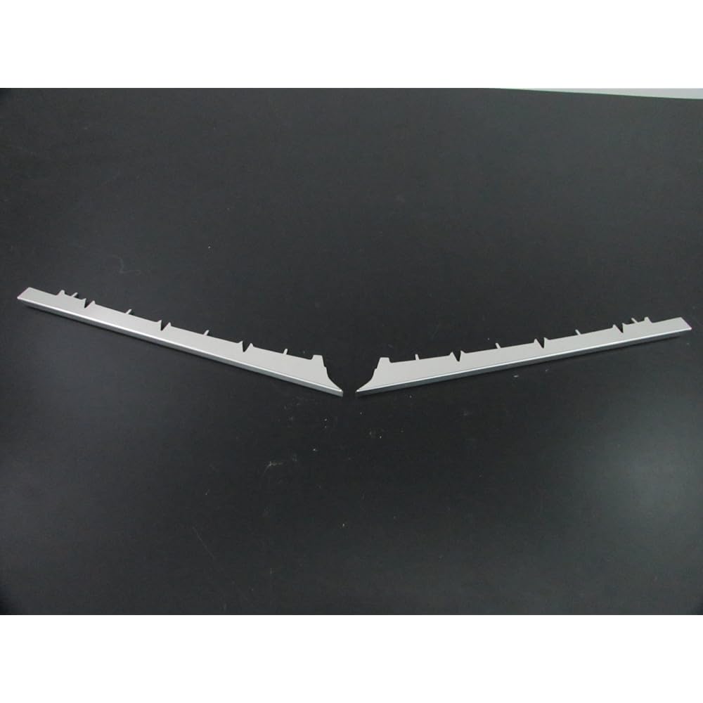 BRIGHTZ Lexus LS460 LS460L LS600h LS600hL Early Super Mirror Surface Stainless Plated Front Bumper Molding 2PC A Type [FBUM-MOL-002] LEXUS LS 460 600 460L 600h 600hL LS460 LS600 Hybrid Hybrid Long USF41 USF45 UVF45 USF46 US F40 UVF46 40 41 45 46 9160