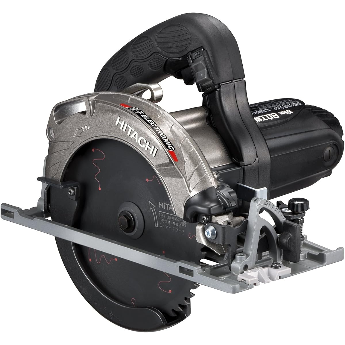 HiKOKI Deep Cut Electronic Circular Saw C6MVYA2(SGB) Strong Black Fluorine Base Specification