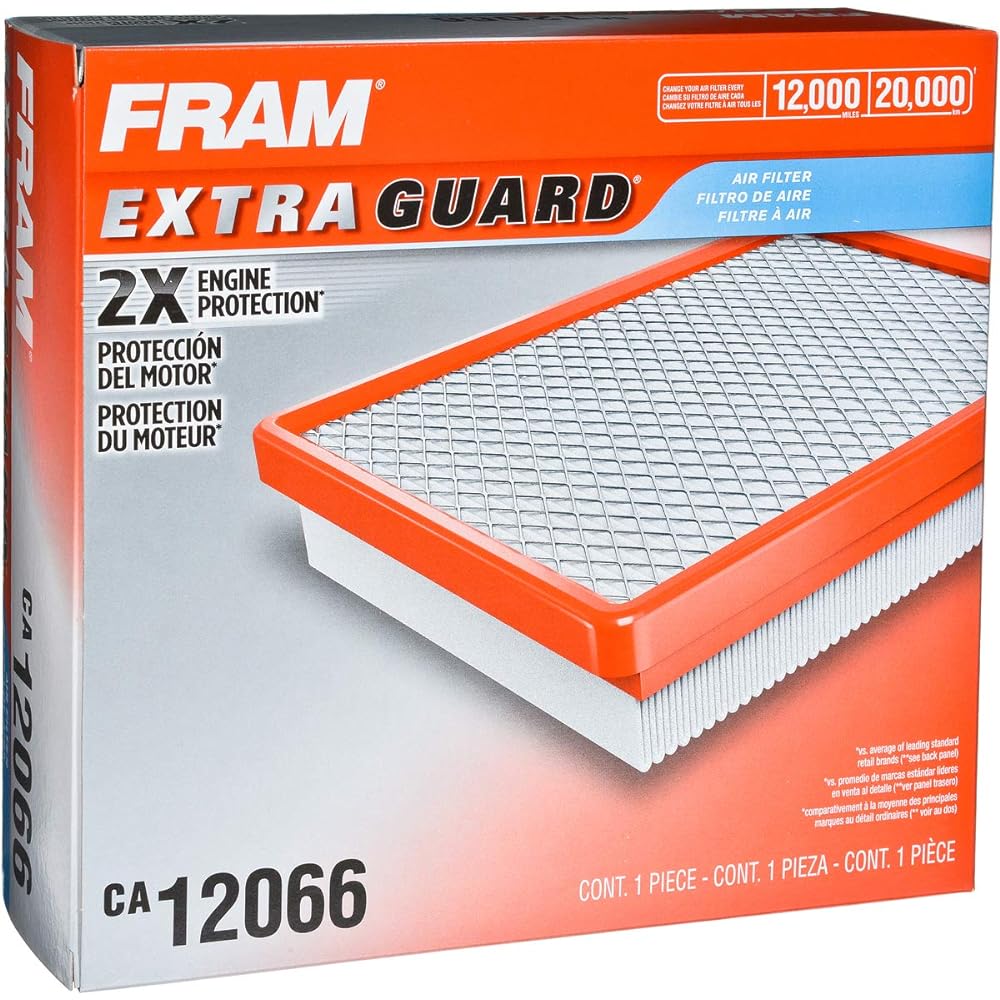 Fram CA12066 Extra guard rectangular panel air filter