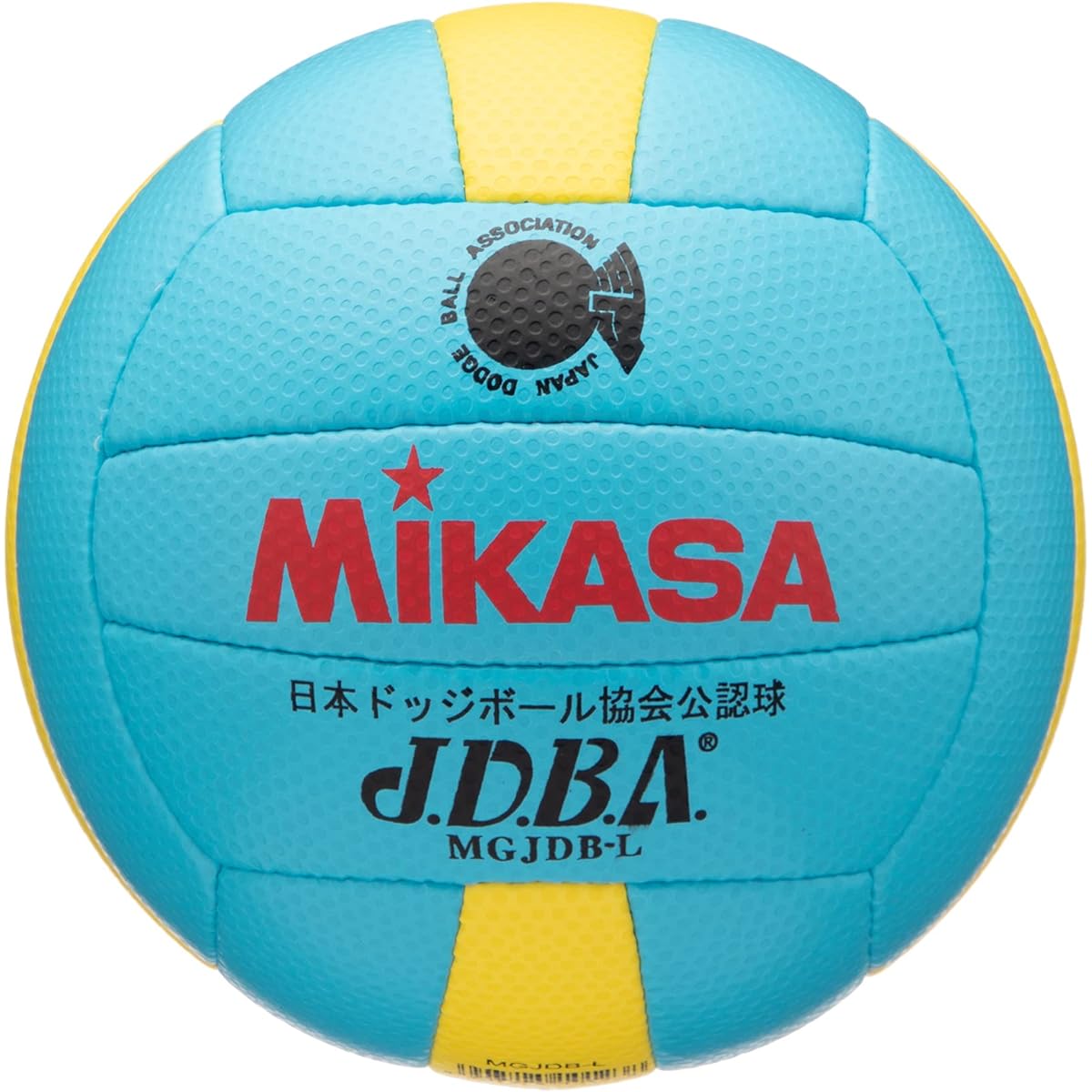 (Mikasa) MIKASA Dodge No. 3 Game Ball Sewn Saxophone Blue/Yellow