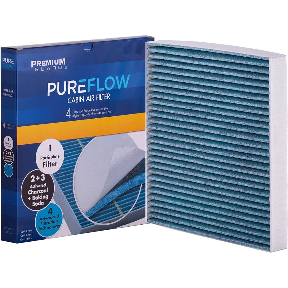 PUREFLOW Cabin Air Filter PC99204X | 2018-22 Volkswagen Tiguan 2019-21 Jetta 2018 Atlas 2014-21 GTI, 2015-19 Golf Sports Wagon 2019-22 Audi Q3 A3 A3. Quattro