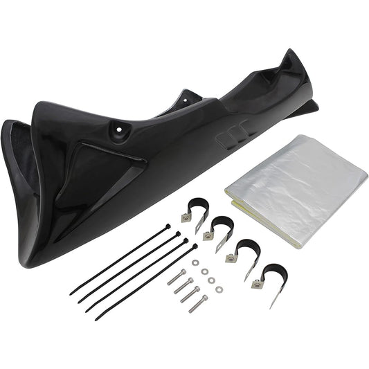 POSH Motorcycle Supplies Muscle Line Under Cowl ZRX400(-2008) | ZRX400-2(-2008) Black Gel Coat 071300-2B