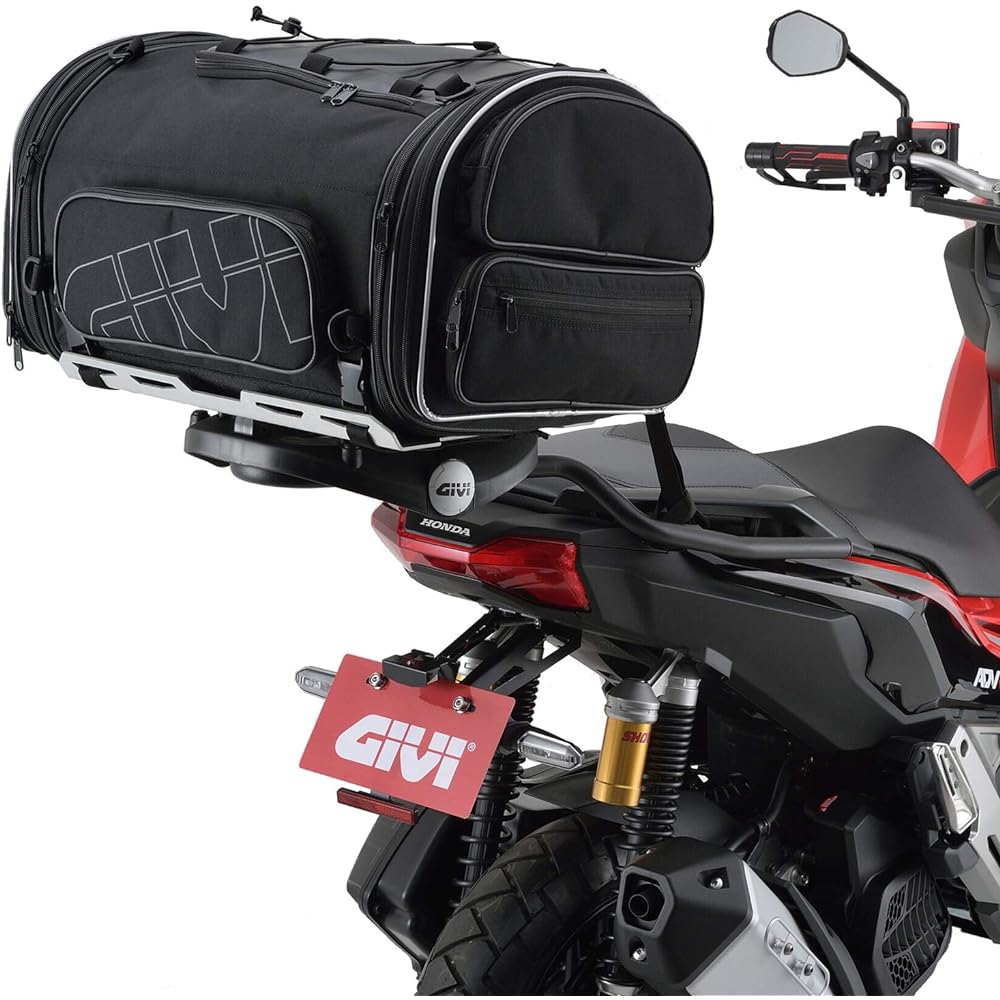 GIVI Motorcycle Rear Carrier Option (For M5 / M7 / M8A / M8B / M9A / M9B / M5M / M6M) Aluminum Carrier EX2M 16956