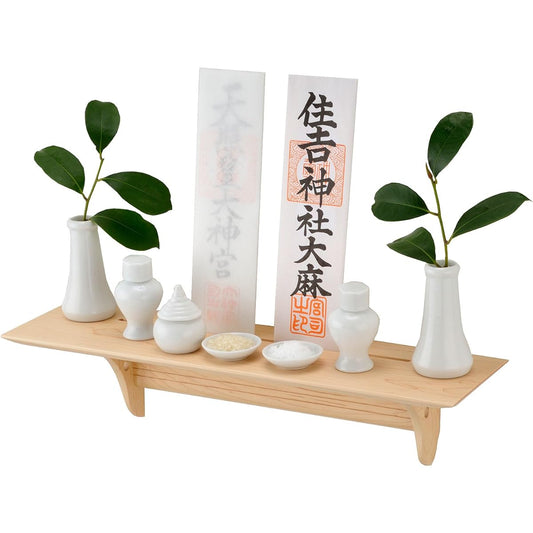 Sato of the Shinto Altar Comes with a set of sacred tools! Western-style modern Shinto altar board Kaede made of maple -