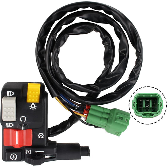 MOTOALL Starter Switch for Honda Foreman TRX 400 450 Headlight Start Stop Choke Left
