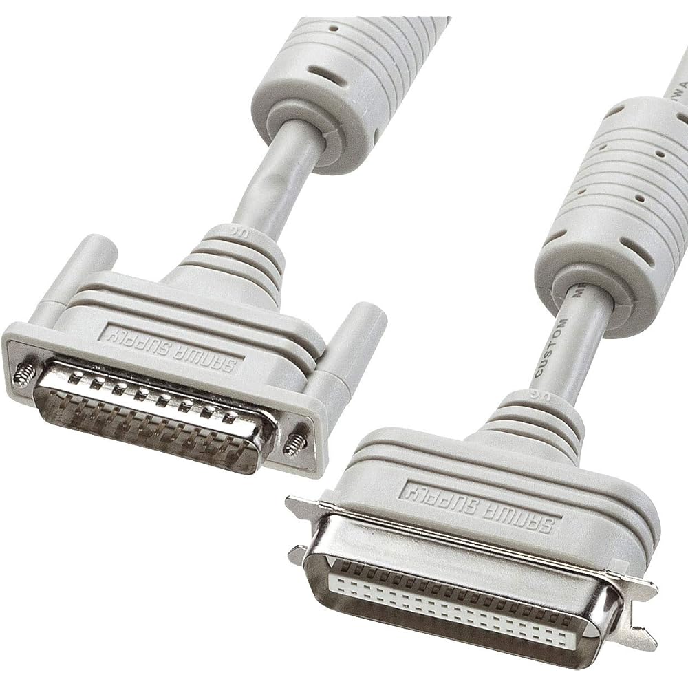 Sanwa Supply IEEE1284 Printer Cable 3m Light Gray KPU-IEPS3K2