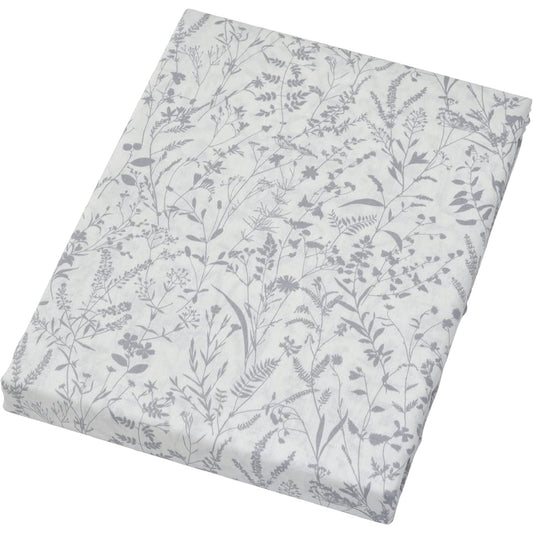 Nishikawa Duvet Cover, Single, Washable, 100% Cotton that is gentle on the skin, Comes with 10 ties, Botanical Pattern, Natural, Made in Japan, Ivory PI03000013