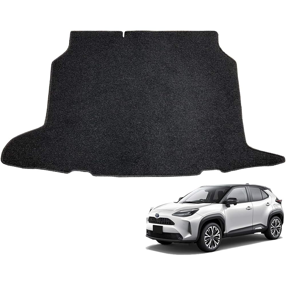 Fenice Car Mat, Luggage Mat, Domestic Production (Toyota Yaris Cross 10 Series 2WD), Black, Non-Slip Shape, Resistant to Slip, Car Mat (Car Parts Specialty Store)
