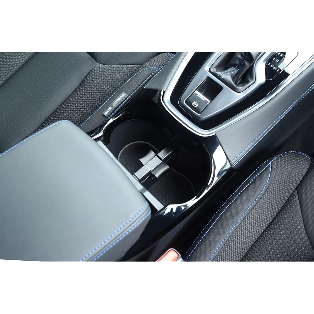 SecondStage Subaru Levorg (VN Series) WRX S4 Cup Holder Panel, Piano Black, R035BLK
