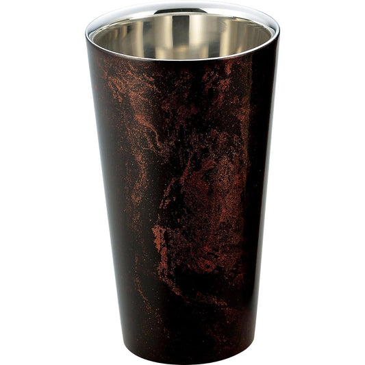 Asahi Lacquer Cima Double Straight Cup Black SCW-L501