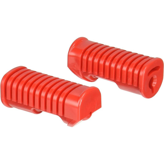 Kijima Bike Bike Parts Step Rubber Left and Right Set Cub/APE Red HONDA 213-189