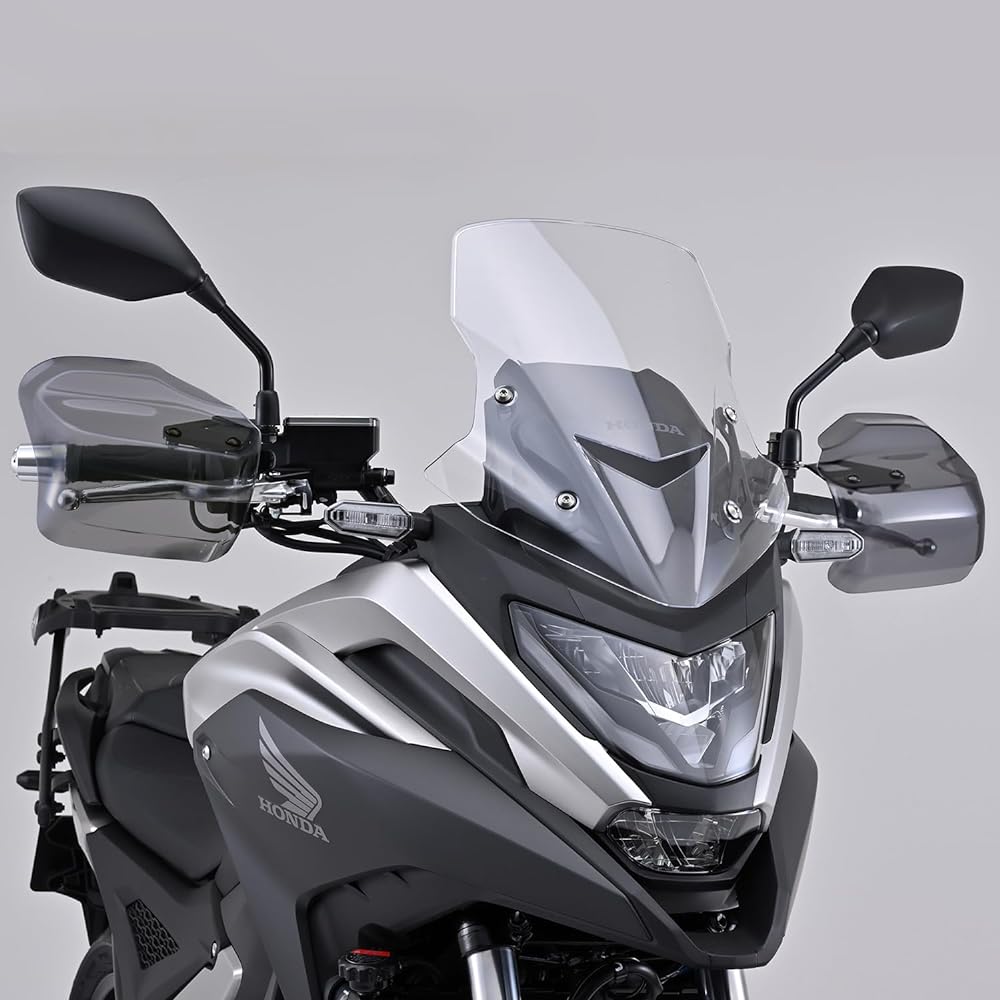 Daytona Motorcycle Knuckle Guard Shockproof Acrylic General Purpose Knuckle Visor Left and Right Set Smoke 71907