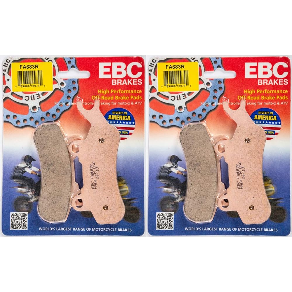 EBC Brake Pad FA683R (2 pack -2 rotors)