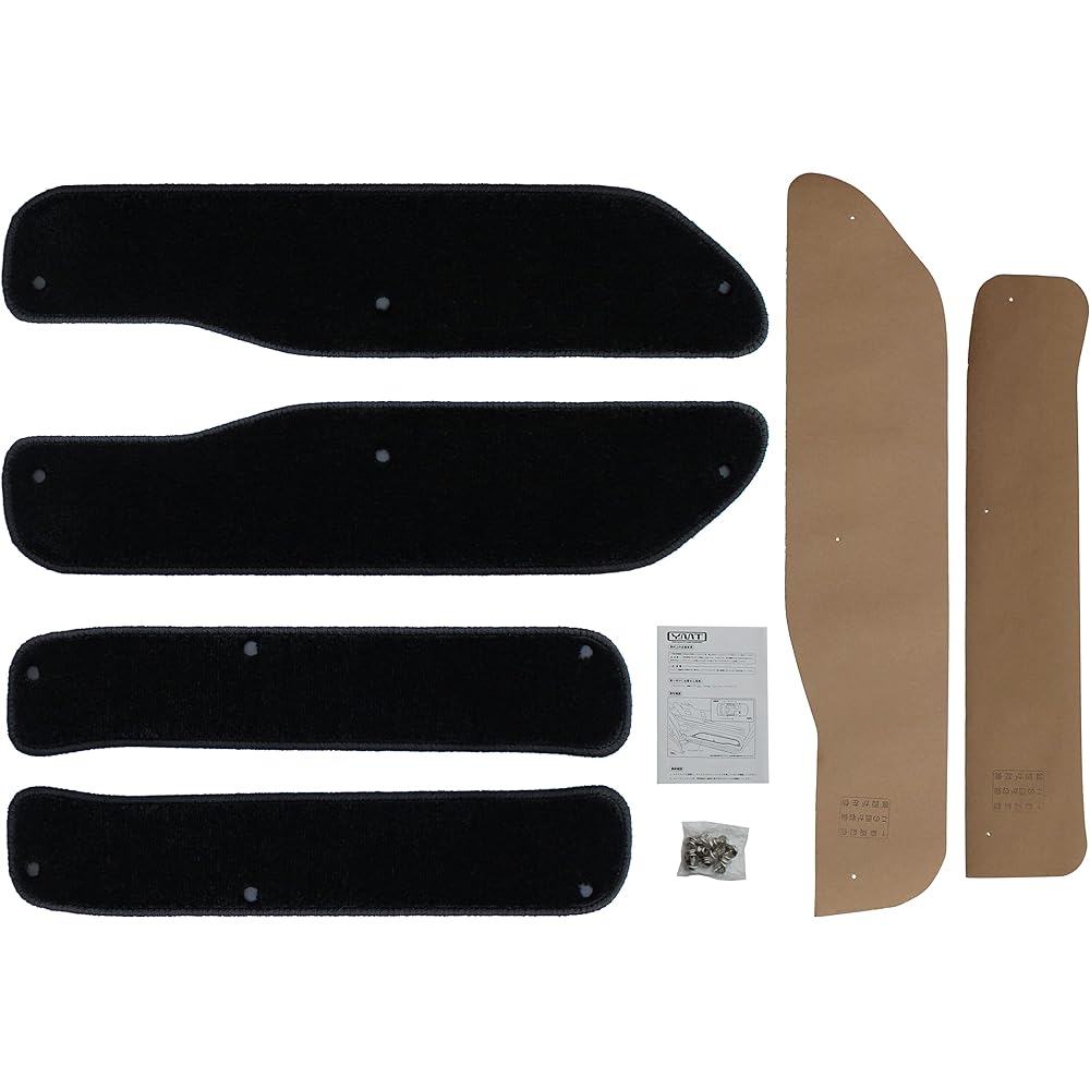 fino30 series alphard gasoline car step mat (fixed: hook) black FINO-30AL-STP-H-BK