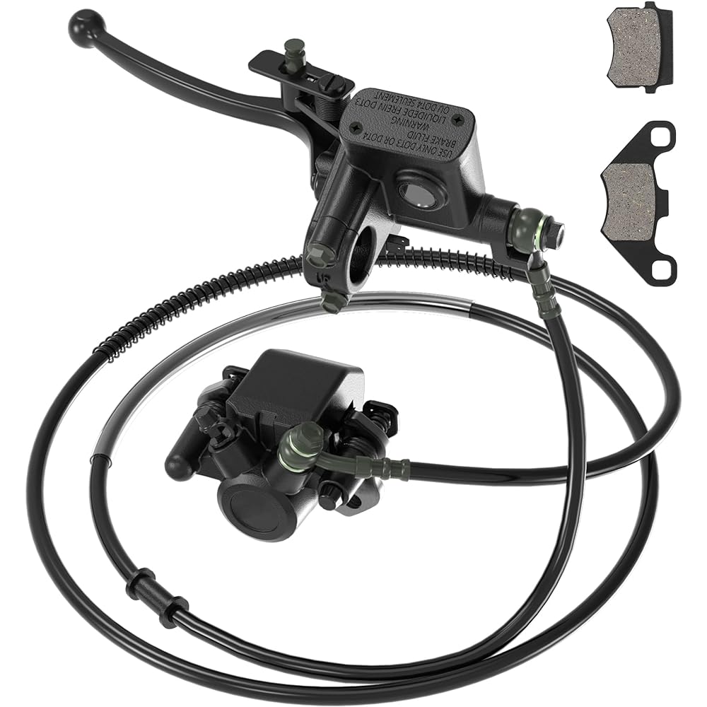 Left Hydraulic Brake Master Cylinder Caliper Made in China for 50cc 70cc 90cc 110cc 125cc 150cc 200cc 250cc Taotao Sunl ATV Quad