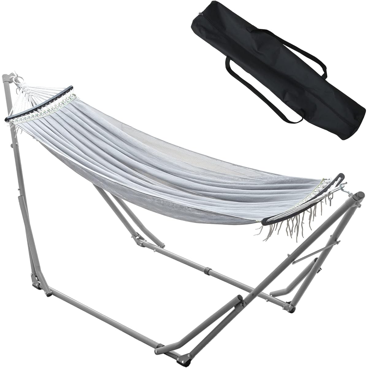Tansu no Gen Hammock Free Standing Load Capacity 225kg Indoor Outdoor Outdoor Gray 24610043 27 (77205)