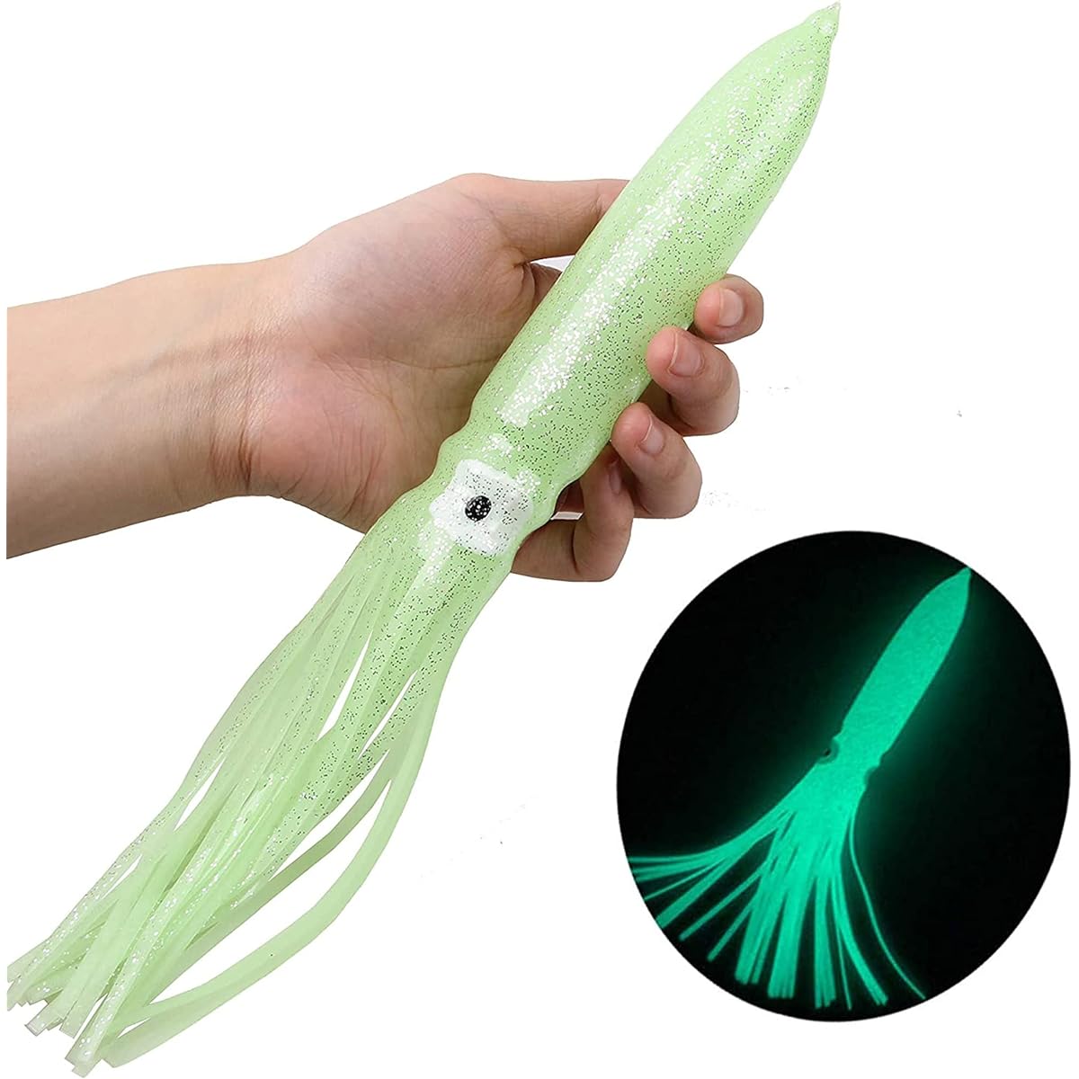 Octopus Hachi Bait Soft Lure 30cm 5 Pieces Egi Self-Made Octopus Fishing Supplies Trolling Fishing Lure Fishing Tuna Big Fishing Jig Bait