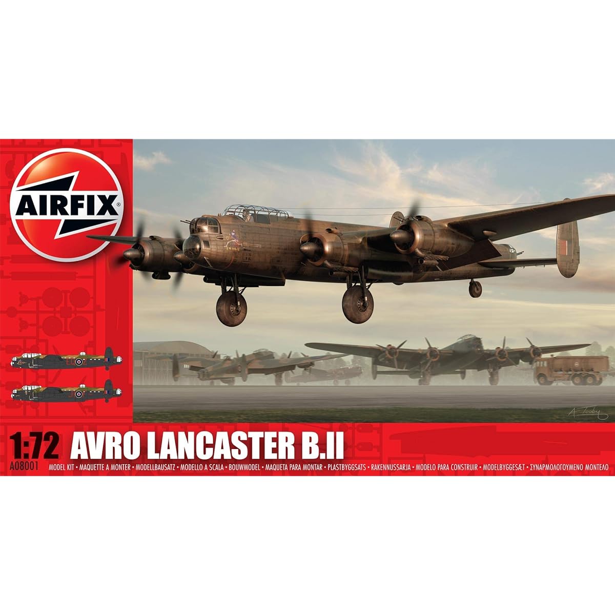 Airfix 1/72 Royal Air Force Avro Lancaster B.2 Plastic Model X8001