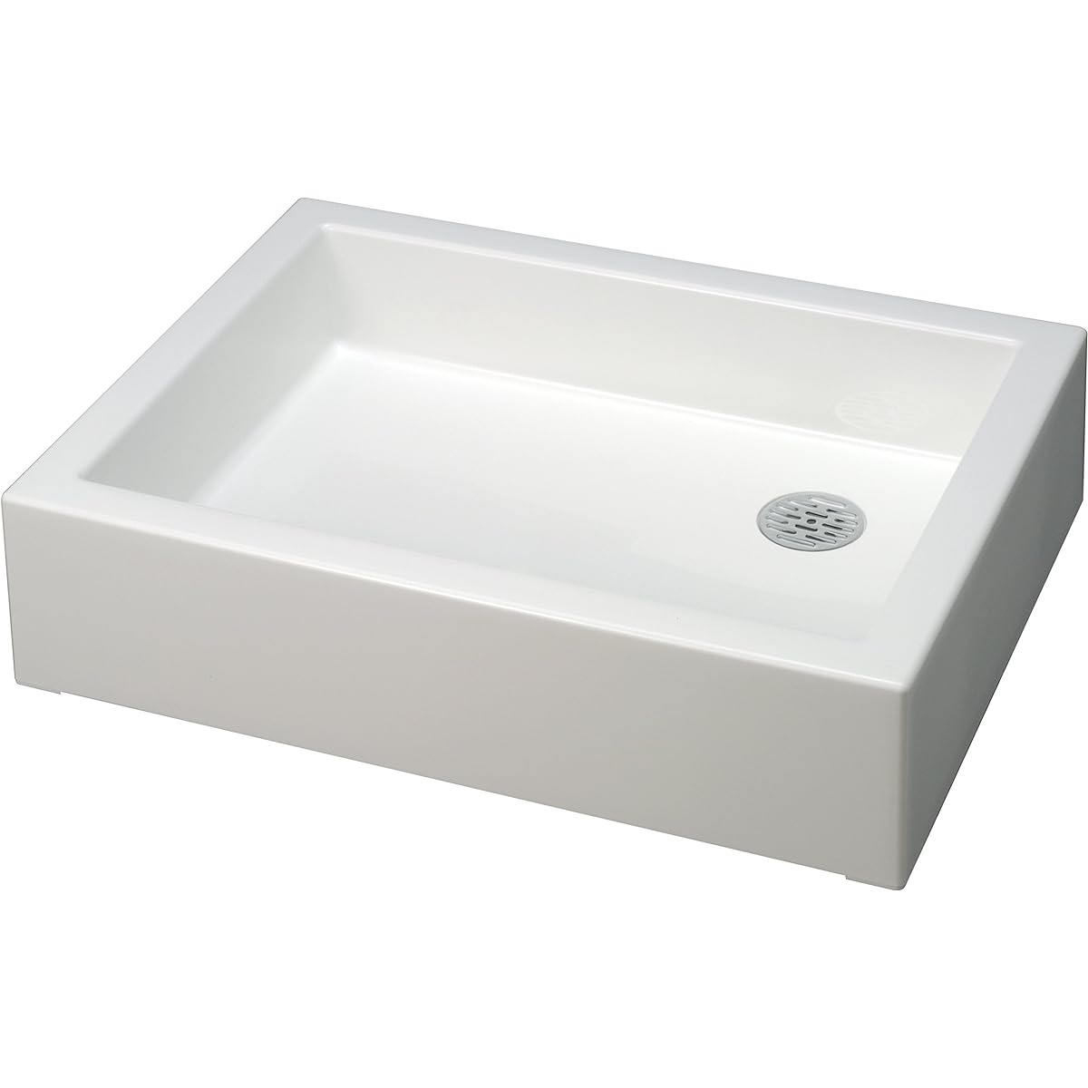 Maezawa Kasei Kogyo Faucet Pan Square Pan SP-USQ550 White