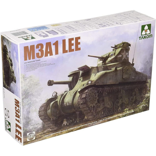 Tacom 1/35 US Army M3A1 Lee Medium Tank Plastic Model TKO2114