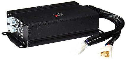 MB Quart NA2-320.4 Compact 4 Channel 320 Watt Power Sports Amplifier Black