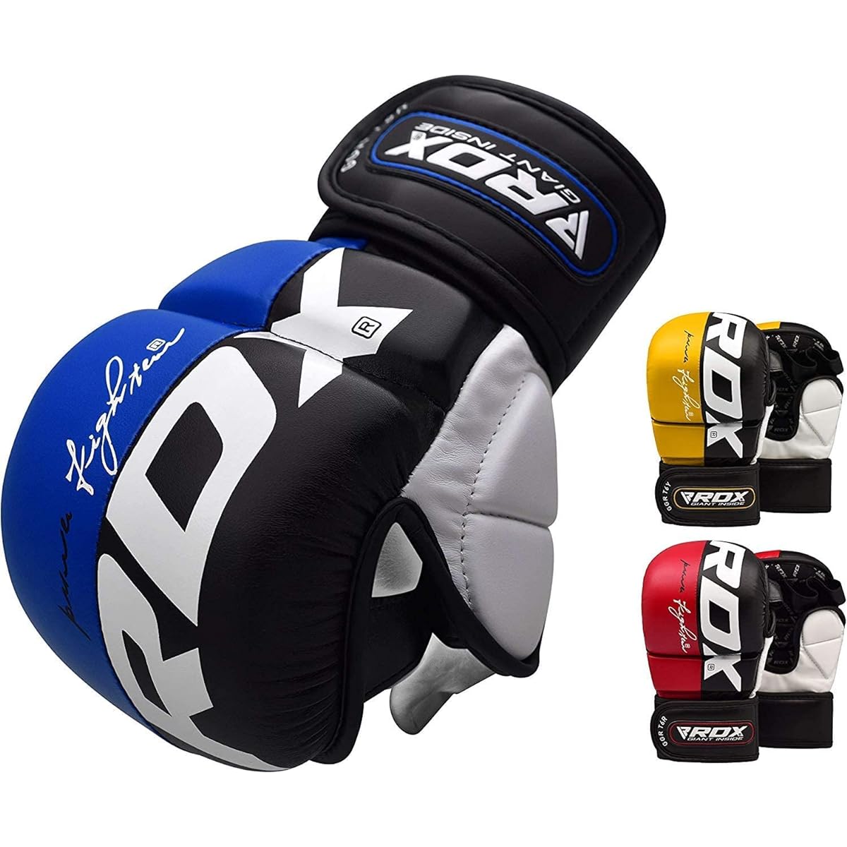 RDX Open Finger Gloves Pound Gloves [EMMAA Certified] Grappling Gloves Mixed Martial Arts MMA Sparring Genuine Japanese Product GGR-T6