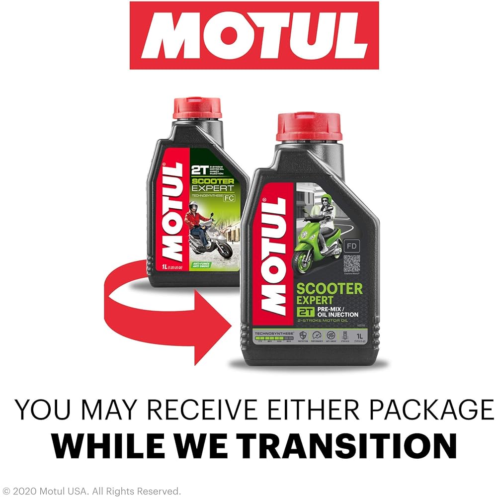 MOTUL Scooter EXPERT 2T Oil Liter