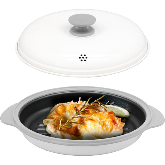 CB Japan Microwave Cooking Utensils You can grill them in the microwave [Fry, Boil, Bake, Boil, Steam, and Cook in one] Dishwasher Safe Range Grill with Recipe Copan