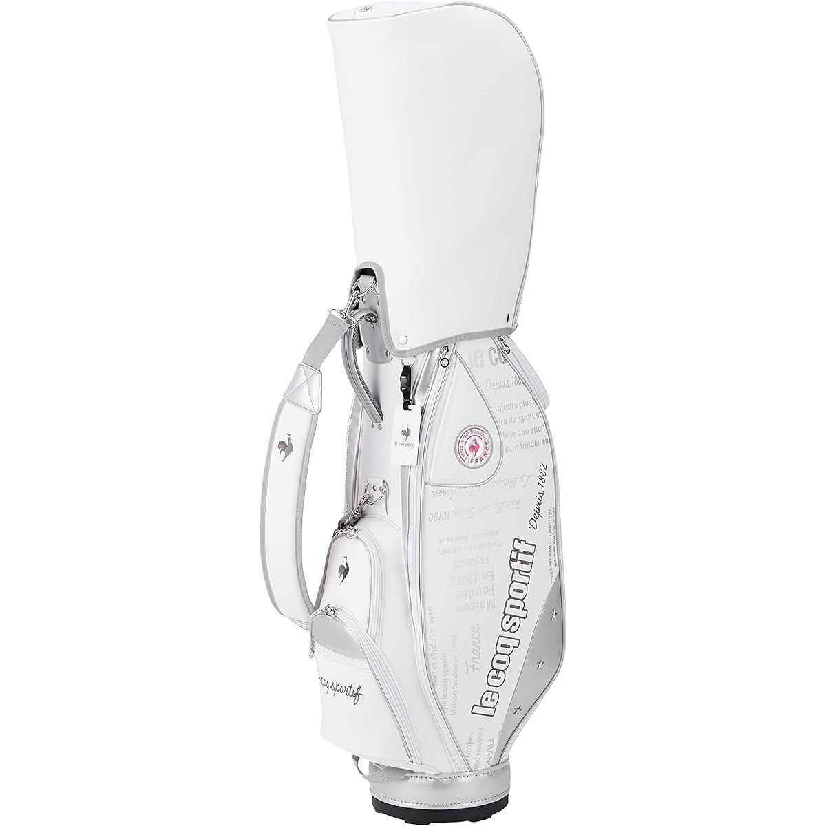 [Le Coq Sportif] Golf Caddy Bag Lightweight 3.0kg 8.5 Type 5 Division Compatible with 46 Inch QQCTJJ01 Women's