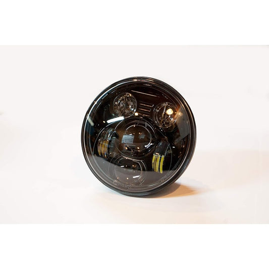 5.75" LED headlight unit black D-2027