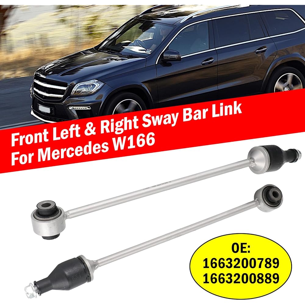 MAD HORNETS Front Stabilizer Swaver Link Front left and right Swaver Link Mercedes W166 1663200789 1663200889