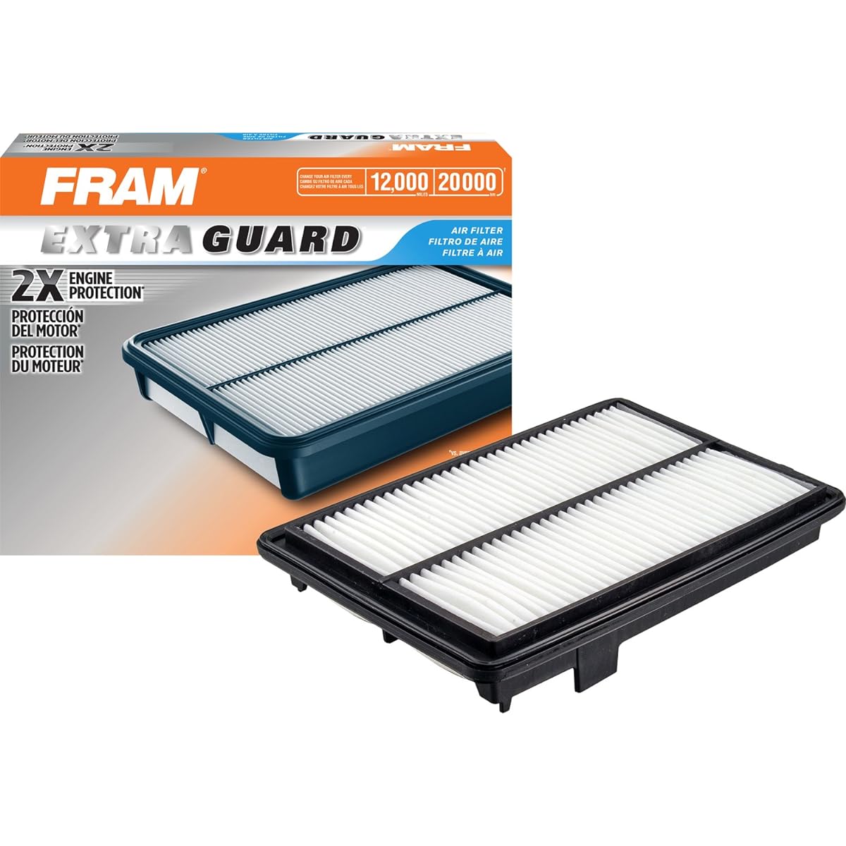 Fram CA11413 Extra Guard Rigid Rectangular Panel Air Filter