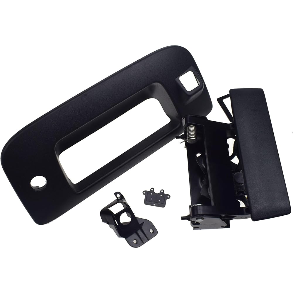 Car Parts Rear Tail Gate Handle Latch Catch & AMP; Chevrolet Sylvalard & Besel GMC Sierra 1500 2500 3500 2007 2007 2008 2010 2012 2012 2012 2012 Car Parts (Color: Handle Bezel Kit)